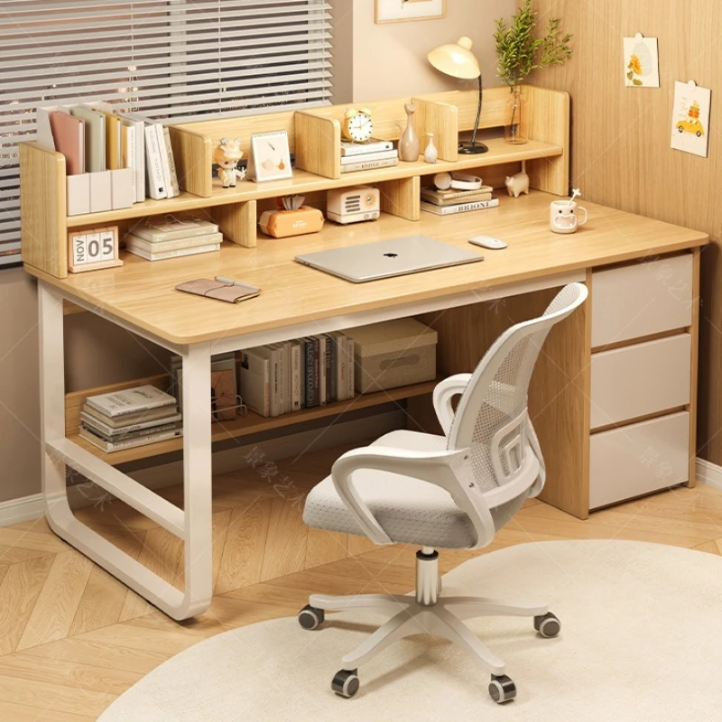 Office Furniture Manufacturers - Firm Desk Simple Bookshelf Integrated Learning