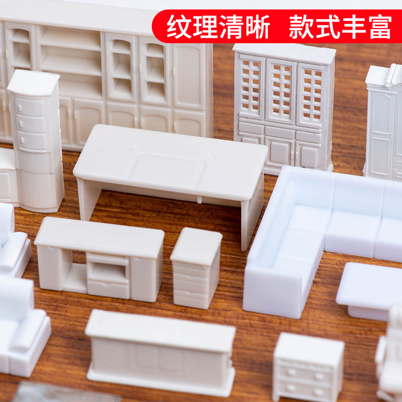 Office Furniture Solutions - 1:50 Scale Miniature Furniture Realistic DIY