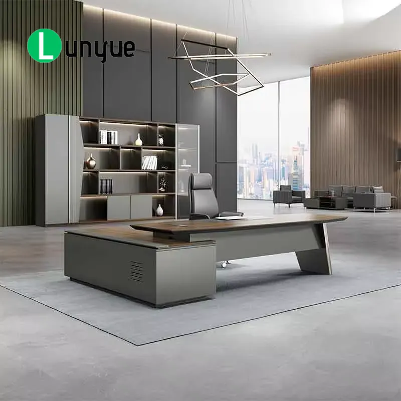 Luxury L-Shaped Executive Desk - Office Furniture Solutions review and price