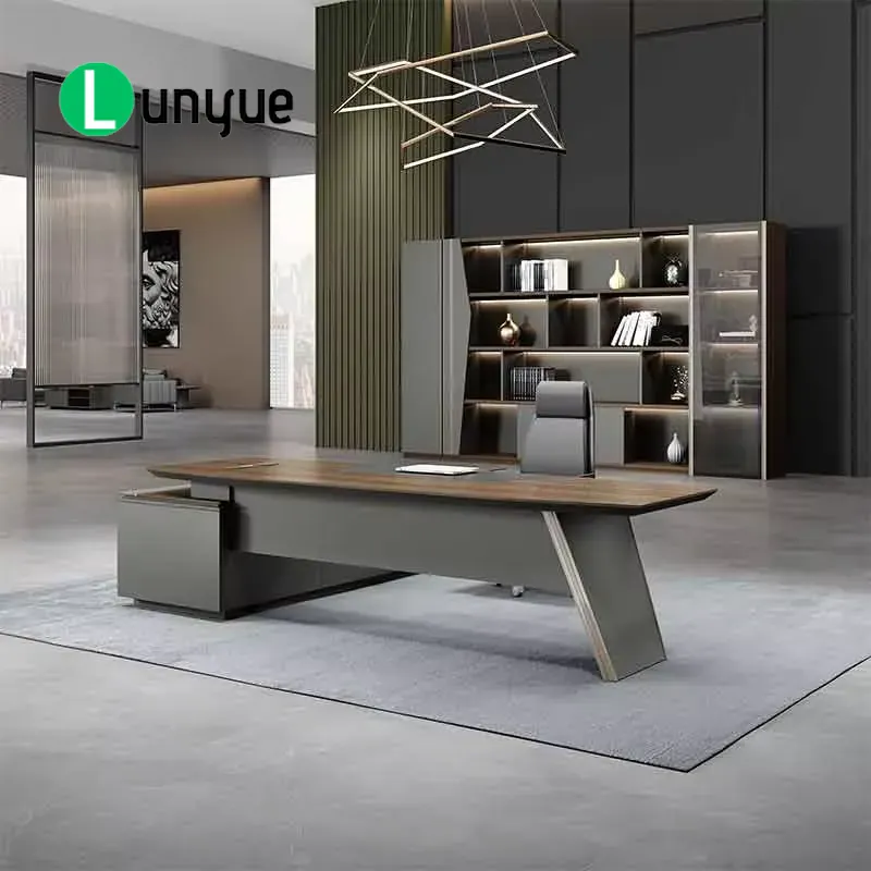Luxury L-Shaped Executive Desk - Office Furniture Solutions review and price