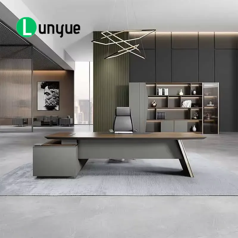 Luxury L-Shaped Executive Desk - Office Furniture Solutions review and price
