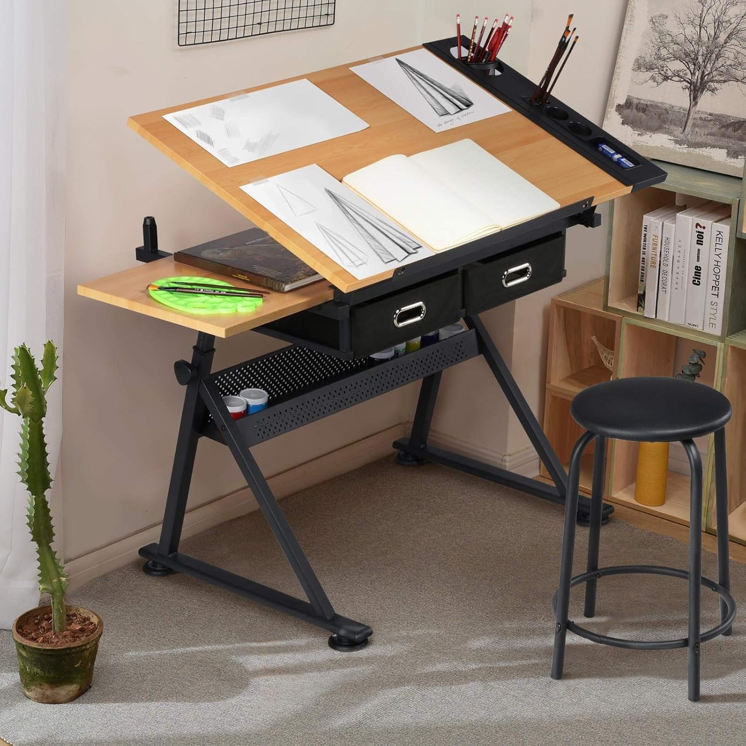 Adjustable Drafting Table Art  - Office Furniture Desk review and price