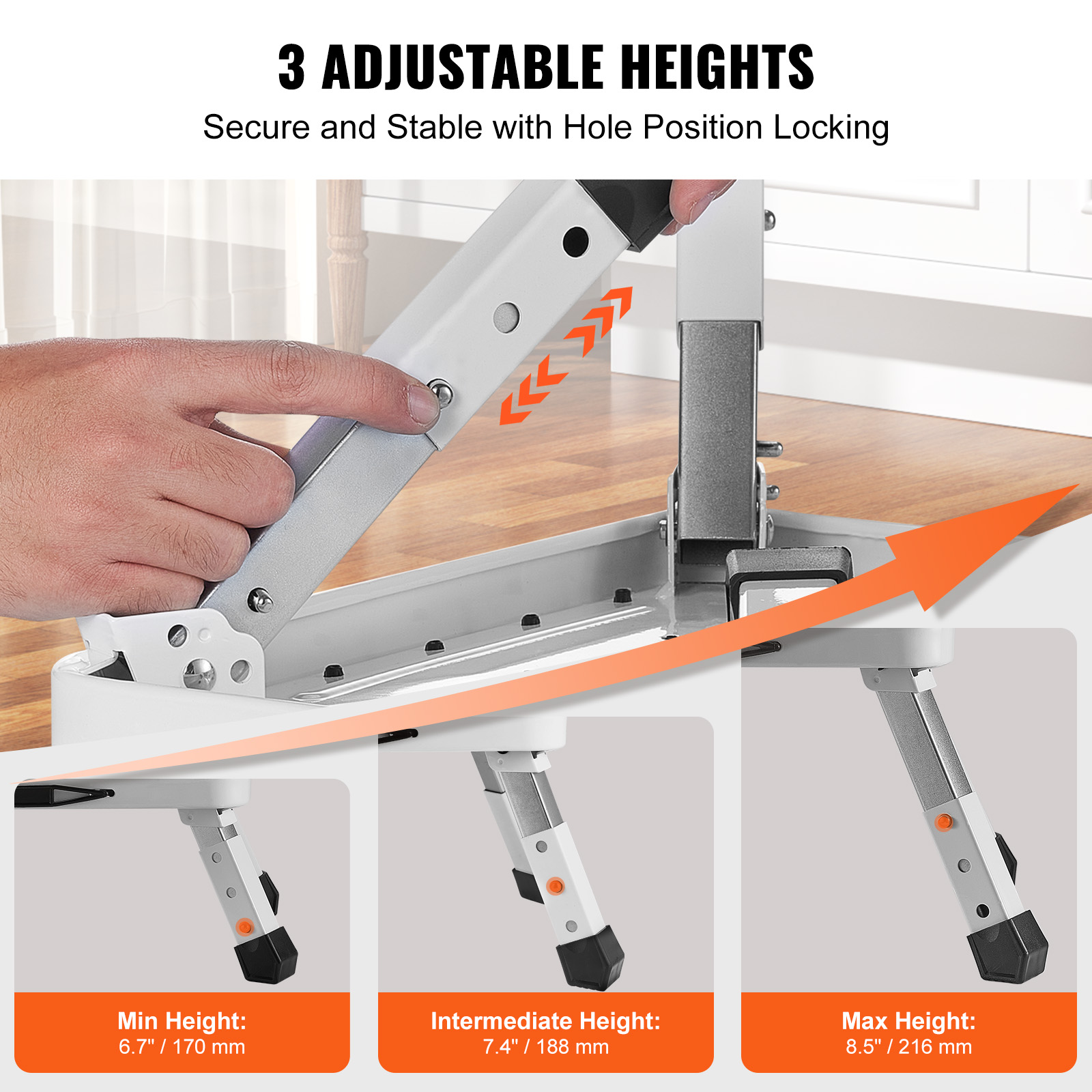 VEVOR Step Stool 1 Step 330lbs - Office Furniture For Sale review and price
