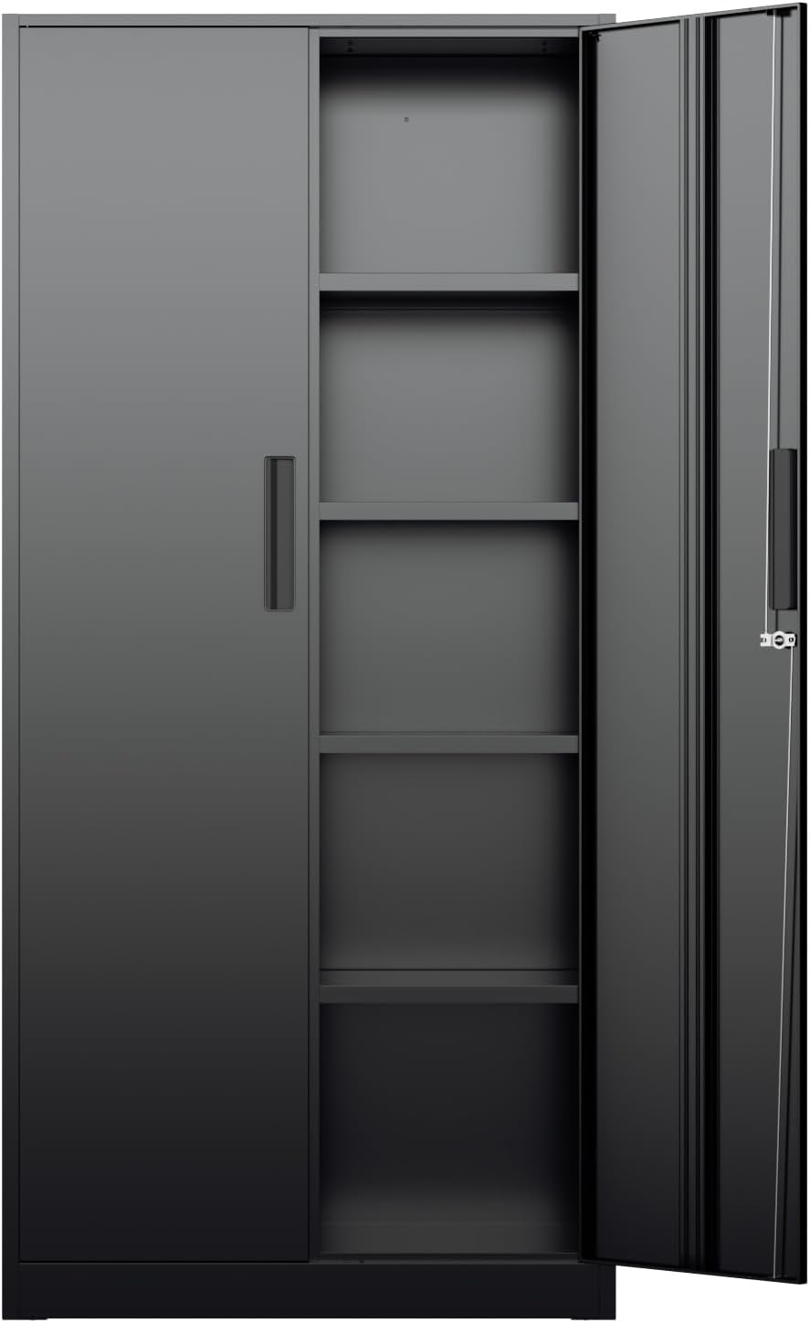 Tall Metal Storage Cabinet Org - Office Furniture Cabinets review and price