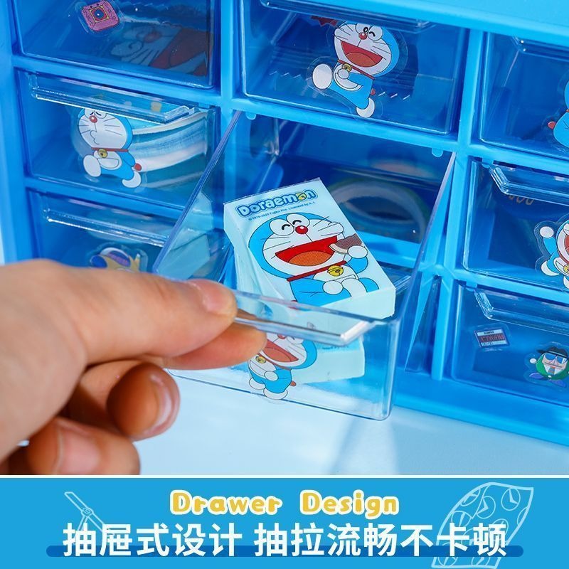 Doraemon Nine-grid Storage Box - Office Furniture Cabinets review and price