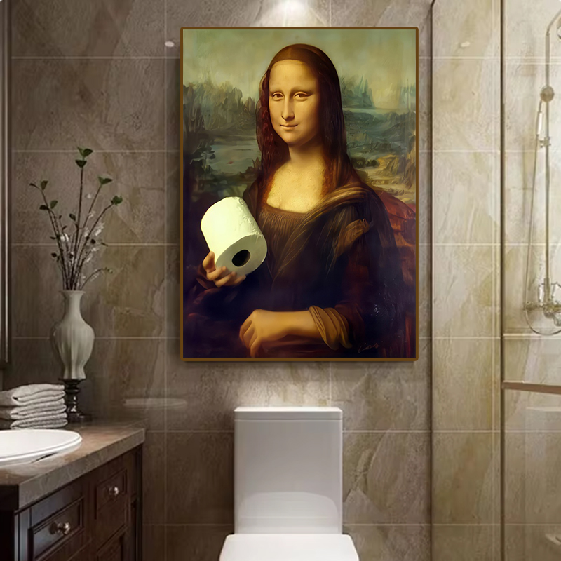 1pc Funny Abstract Bathroom To - Office Furniture For Sale review and price