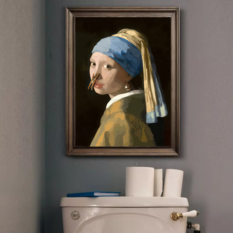1pc Funny Abstract Bathroom To - Office Furniture For Sale review and price