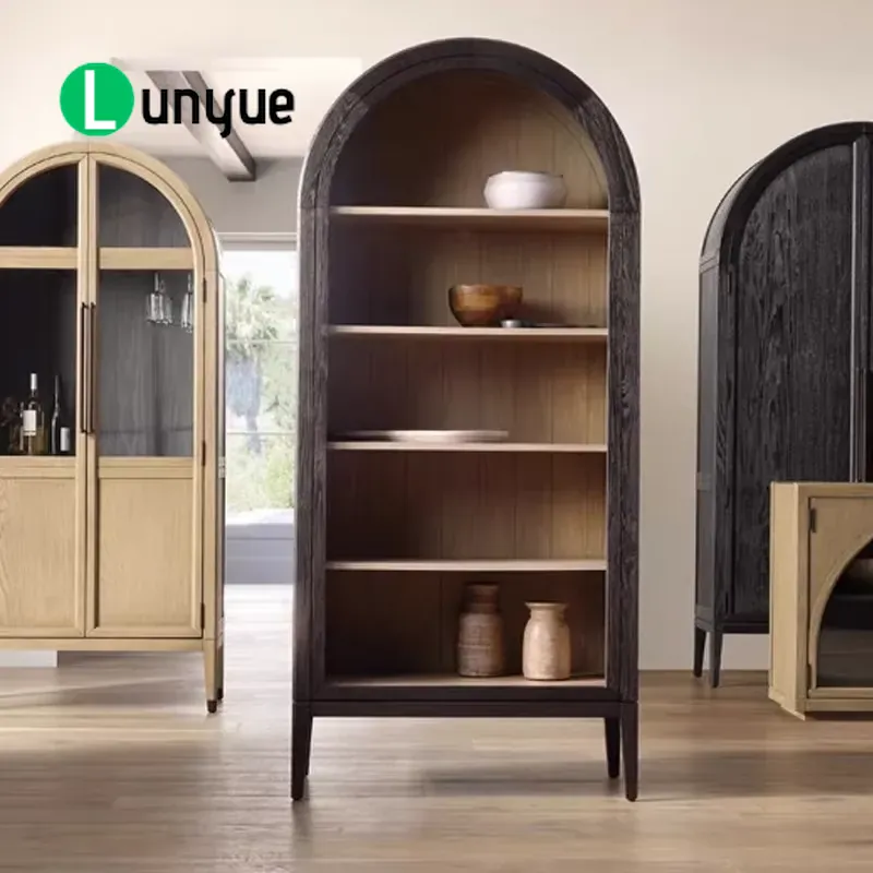 Traditional Wood Arched Bookca - Office Furniture Elements review and price