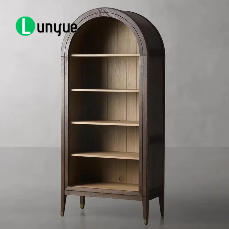 Traditional Wood Arched Bookca - Office Furniture Elements review and price