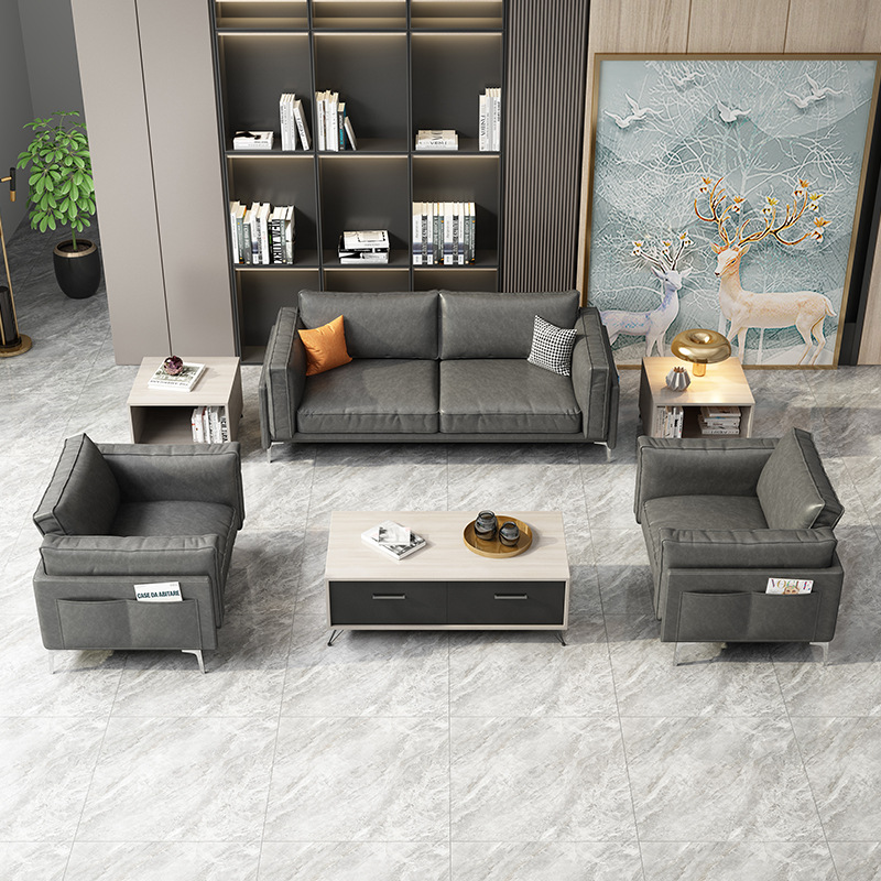 Modern Simple Office Sofa Tea  - Office Furniture For Sale review and price