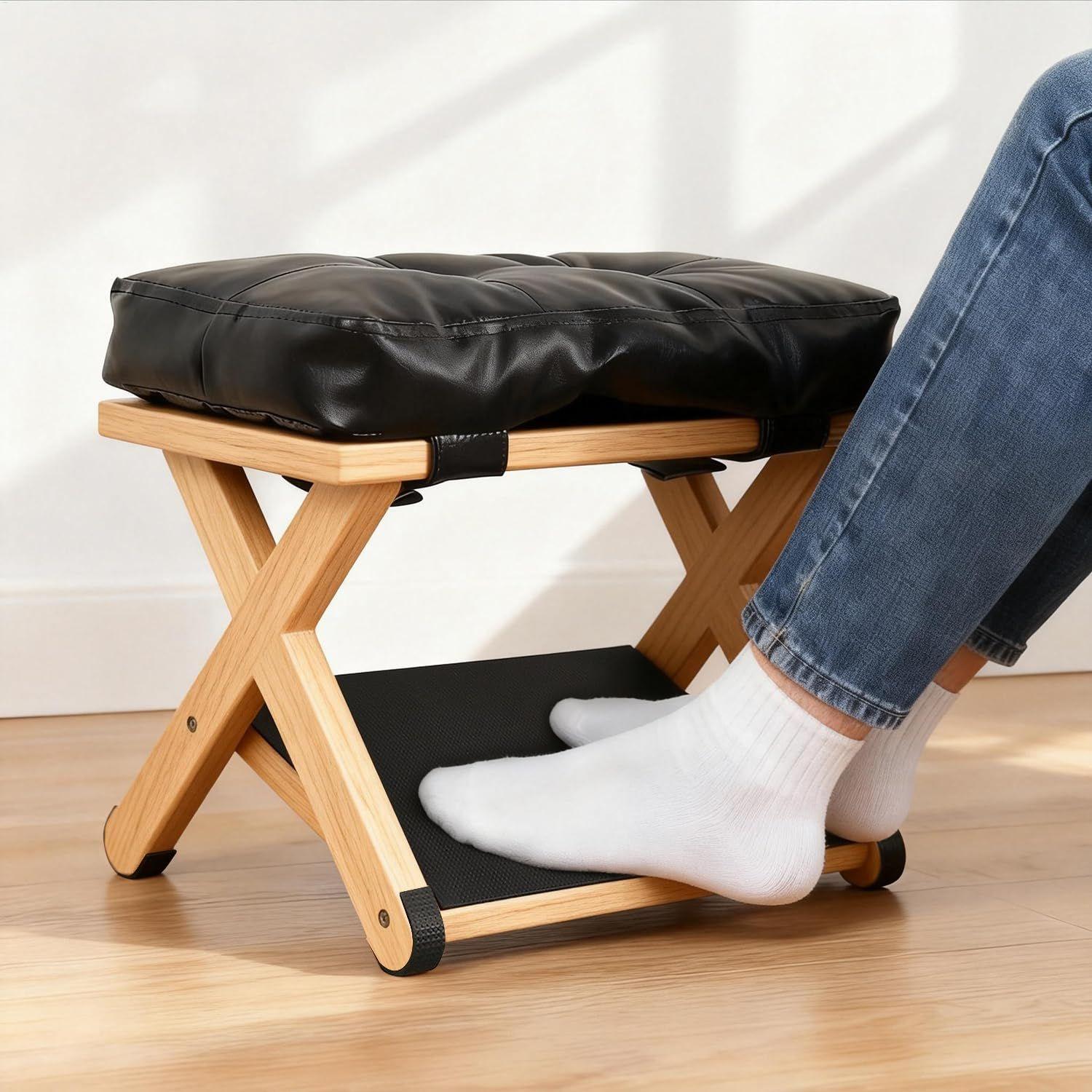 Foot Rest Under Desk Wooden Do - Office Furniture For Sale review and price